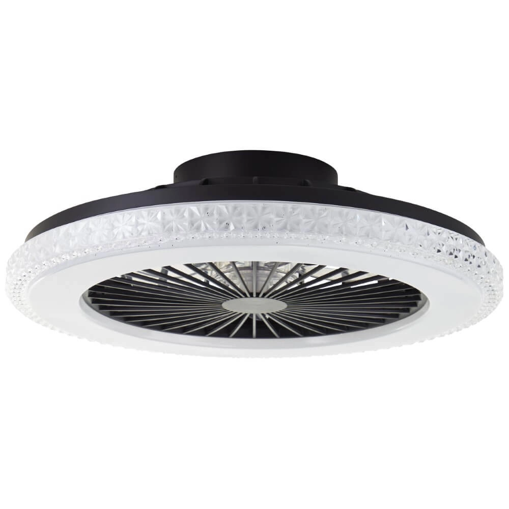 Black fan Badria with RGB function Brilliant 4004353435850