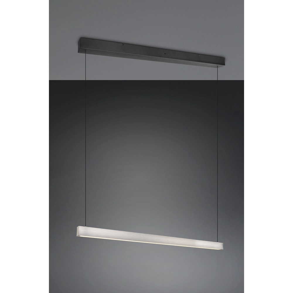 Pendant lamp Wallace nickel Trio 4017807660197