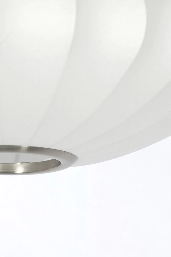 Japandi ceiling lamp Fay Ø 40cm white Light & Living 8717807760434