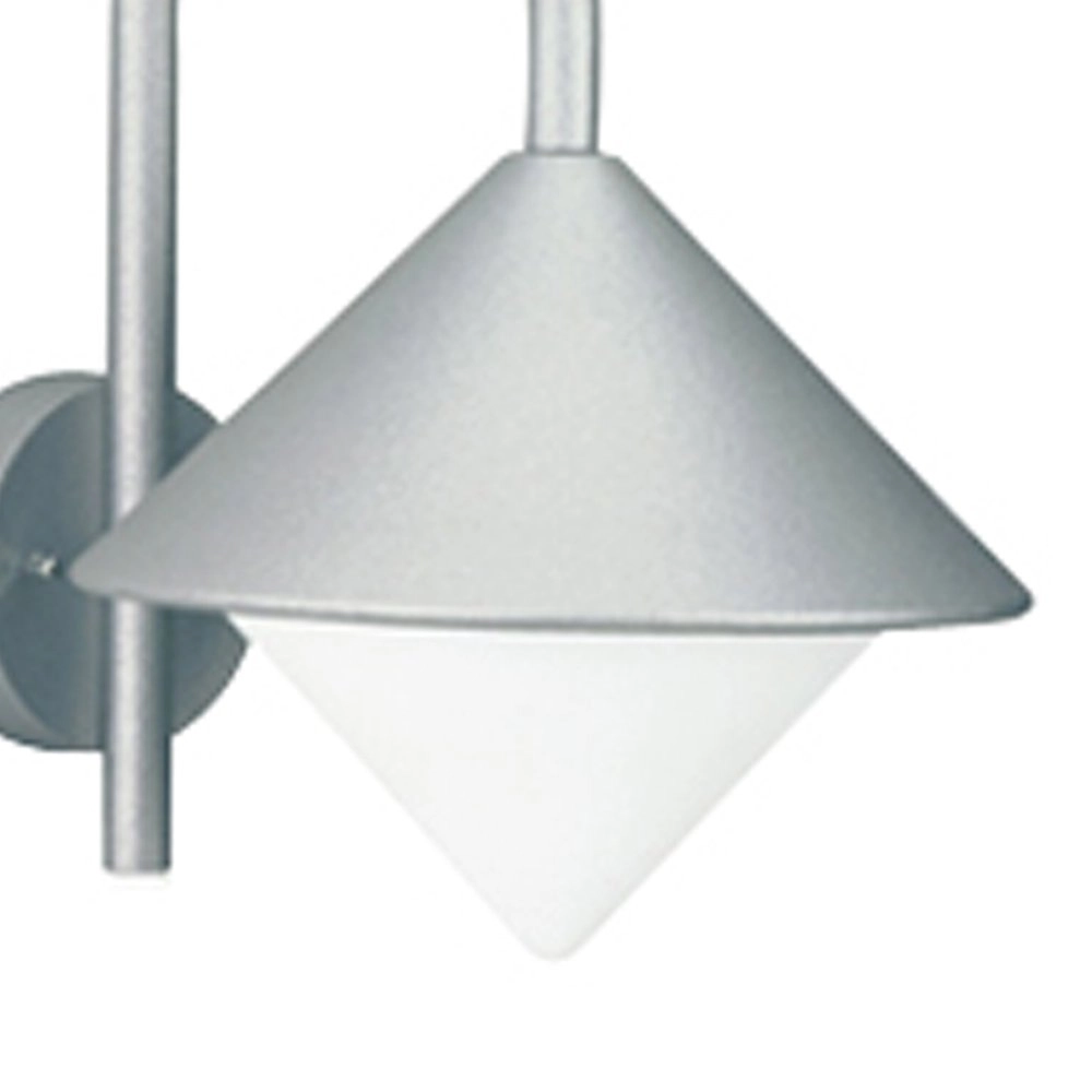 Outdoor wall lamp grey Triangle 26cm Albert 4007235906455