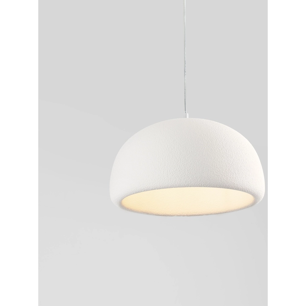 Modern pendant lamp Davo white Ø 43cm Lyora 5212017495686