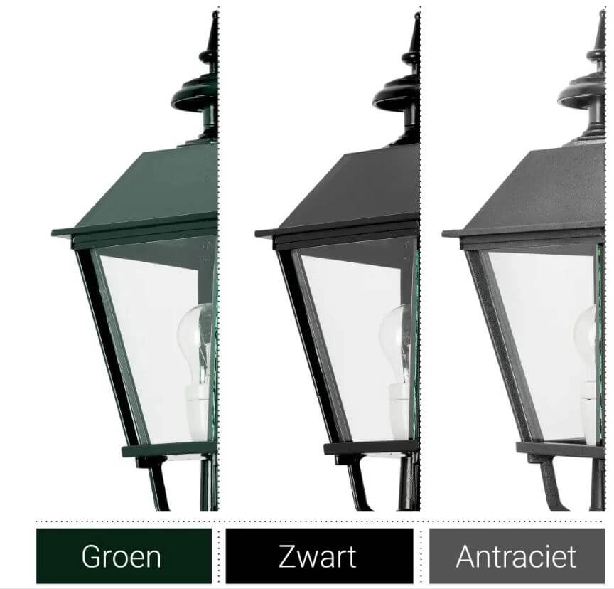 Nostalgic outdoor lamp Lisse black KS Verlichting 8714732123440