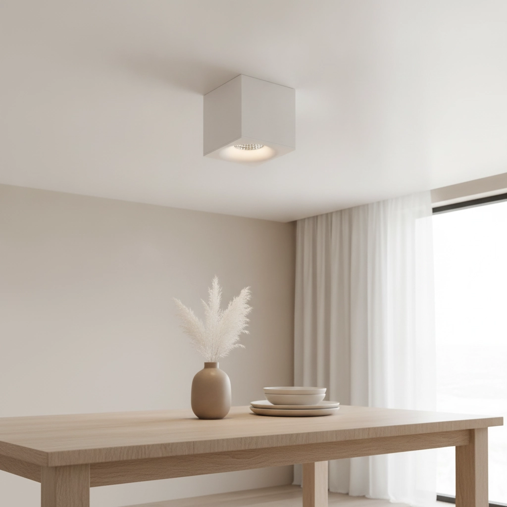LED surface mounted spot Brick white