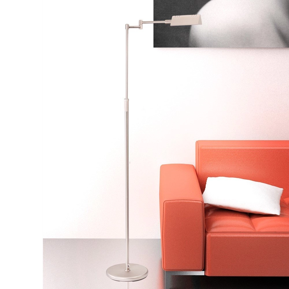 Floor lamp Mexlite metallic grey Steinhauer 8712746048117