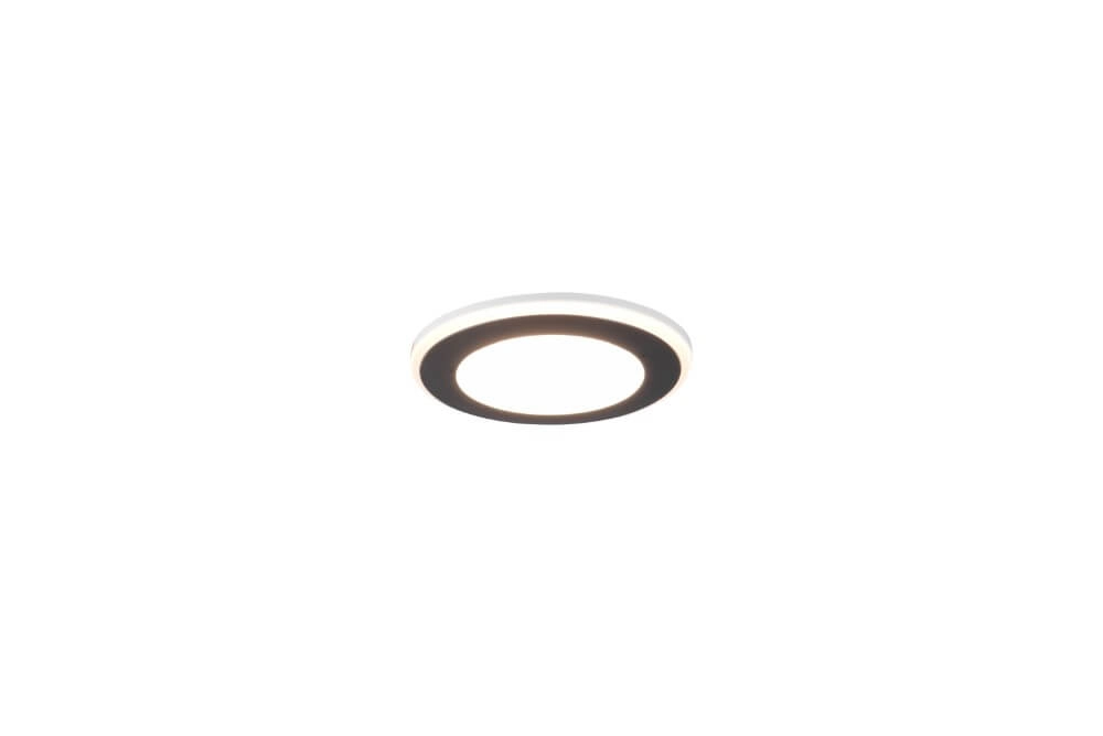 Recessed lighting Aura 8.2cm black Trio 4017807504095