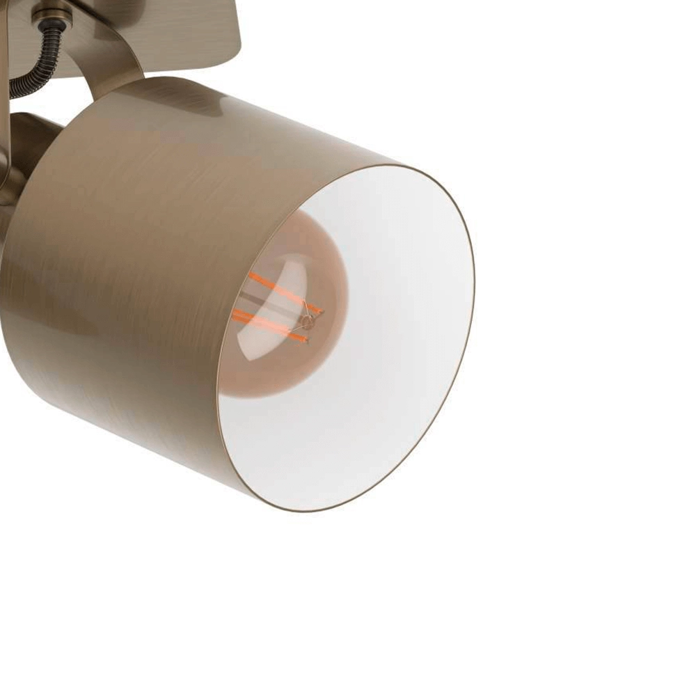 Brass ceiling spot Southery 2-light Eglo 9002759438180