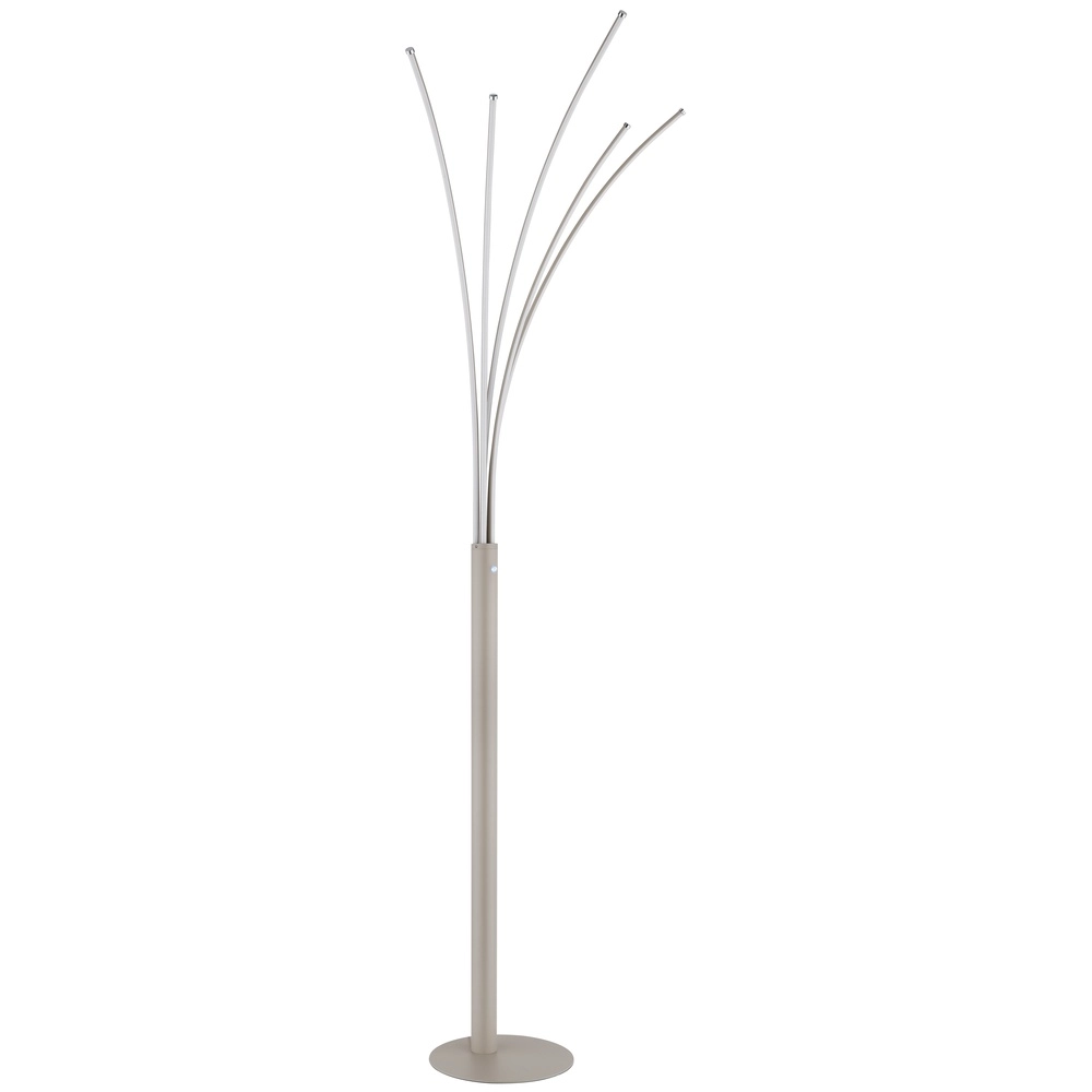 Design floor lamp Bizzy sand brown Globo 9007371578405
