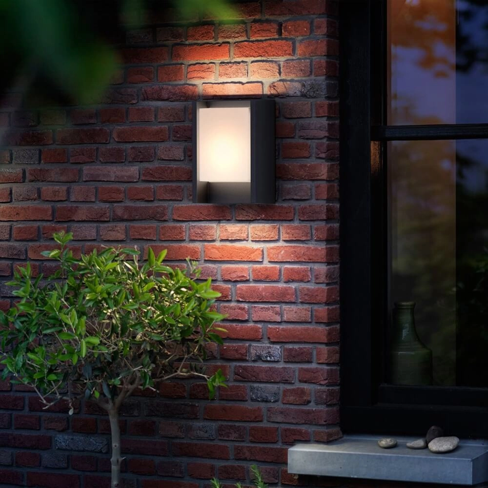 Wall lamp Arbour anthracite Philips 8719514490222