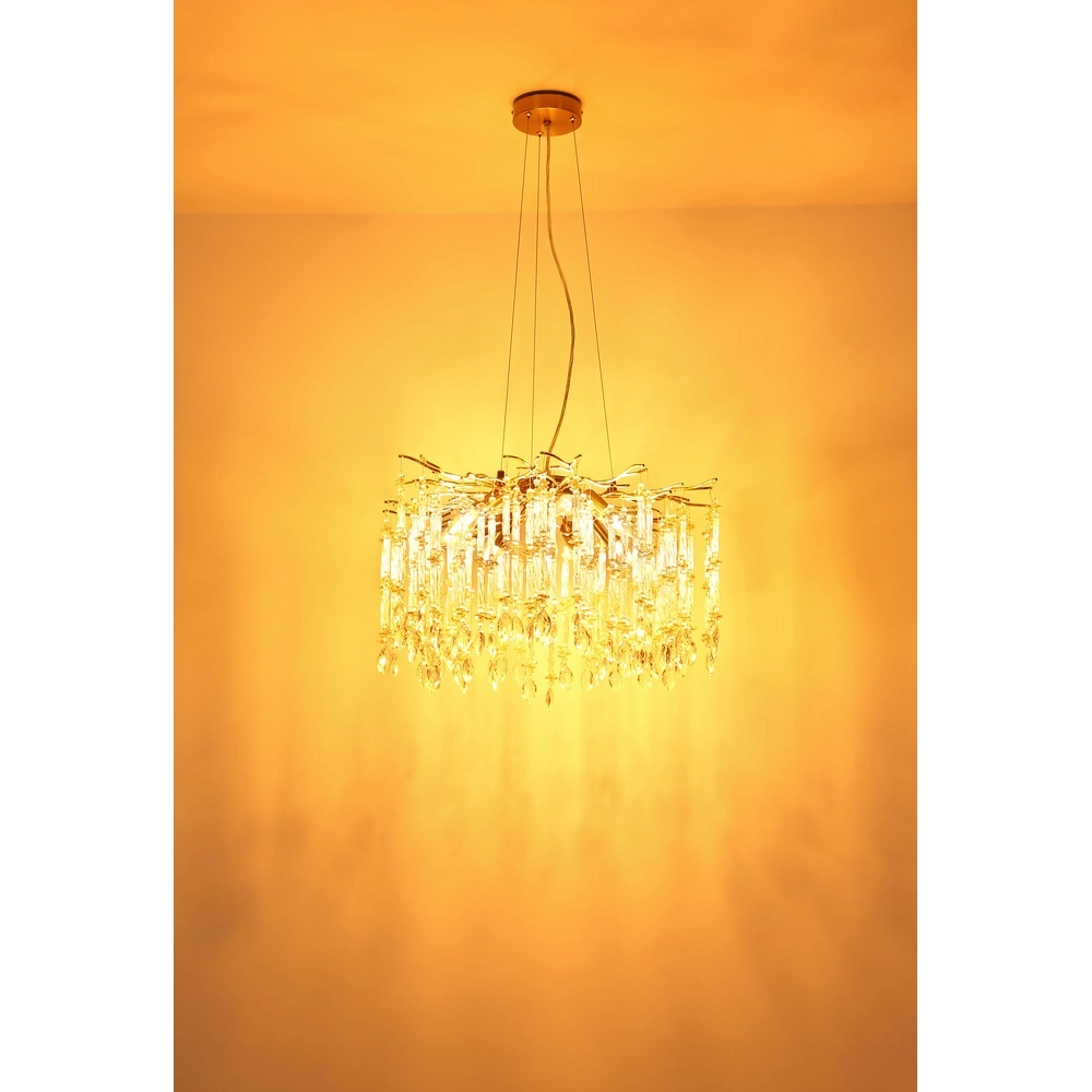 Pendant lamp Gloria Ø 60cm gold Globo 9007371569984