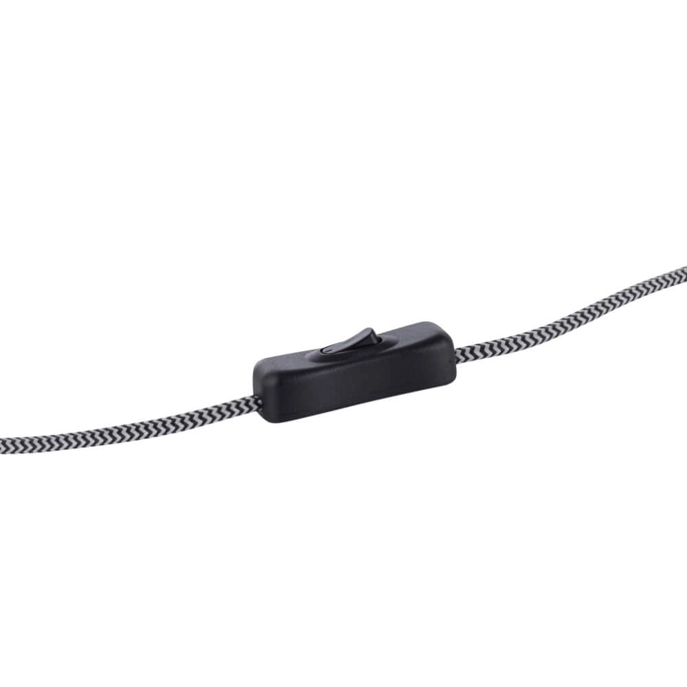 Black table lamp Zea Just Light 4043689993771