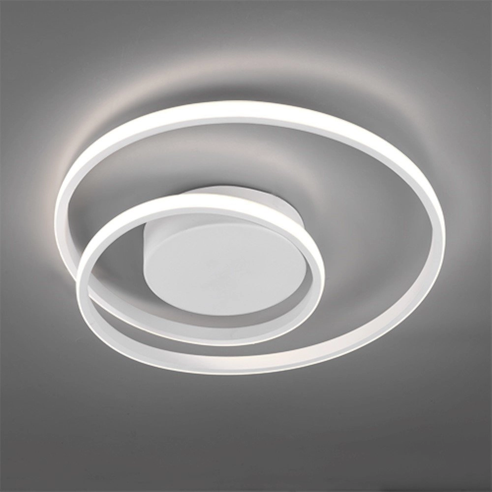 Modern ceiling lamp Zibal Ø 39 cm Trio 4017807442113