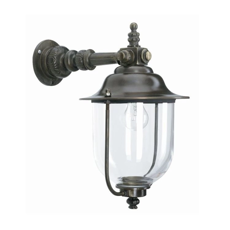 Country Wall Lamp Lindau 40cm bronze brown
