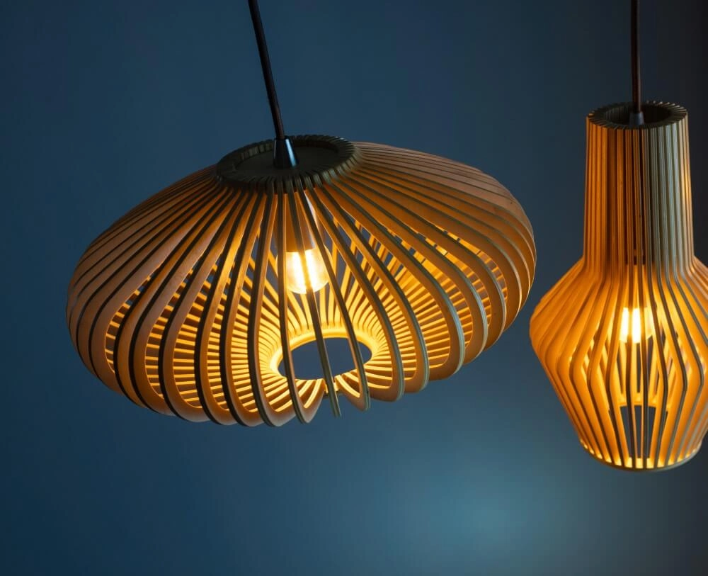 Wooden pendant lamp Tess design ETH 8720195307495