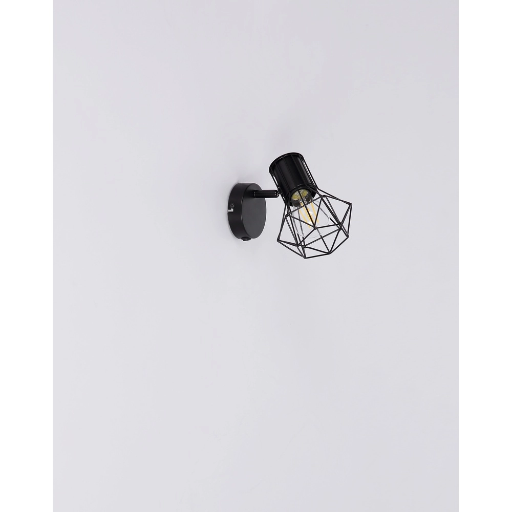 Wall lamp Priska Black Globo 9007371412167