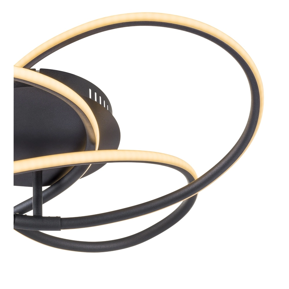 Design ceiling lamp Panda black Ø 60cm Globo 9007371400430