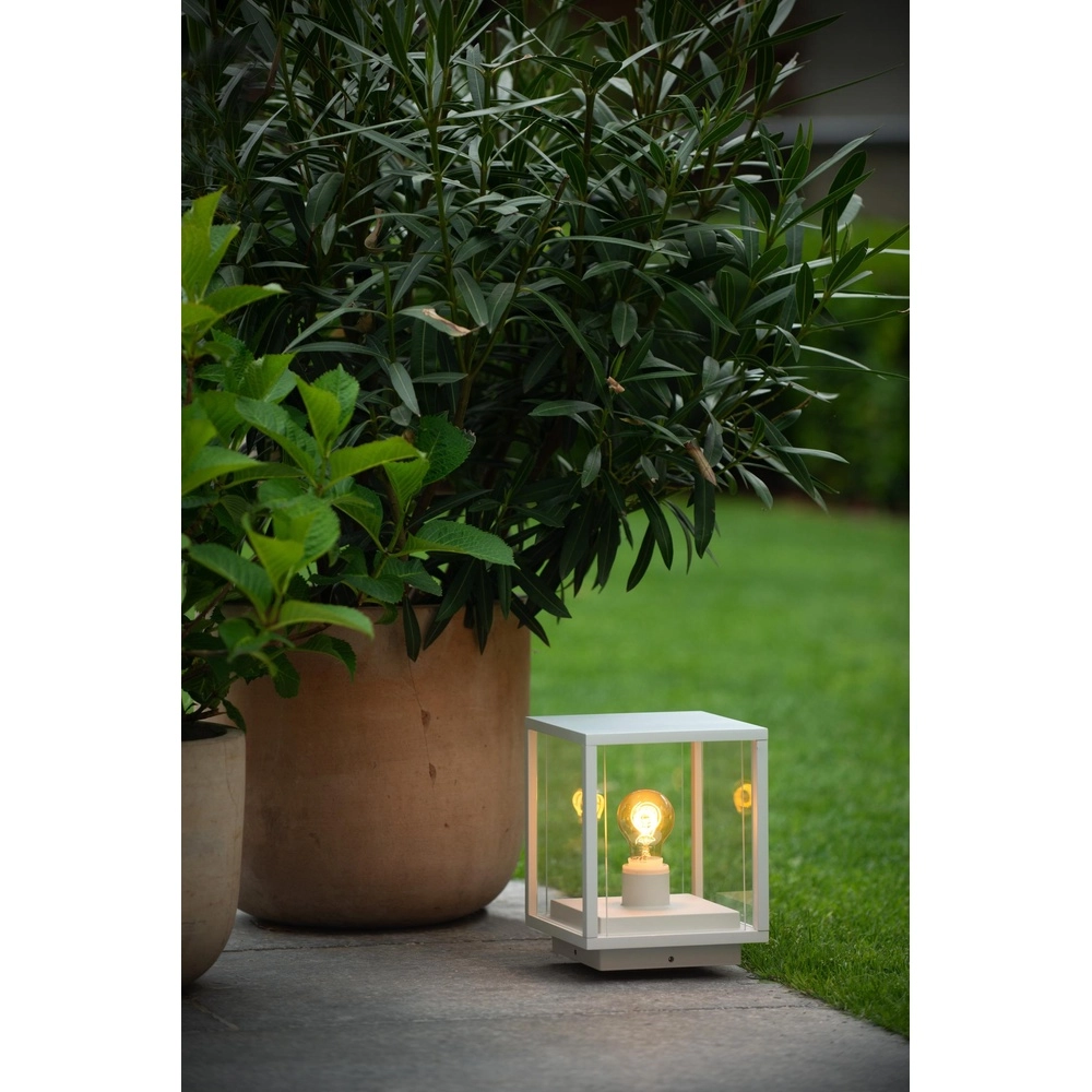 Pedestal lamp Claire for footings white Lucide 5411212272379