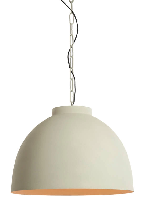 Japandi pendant lamp Kylie cream Ø 60cm