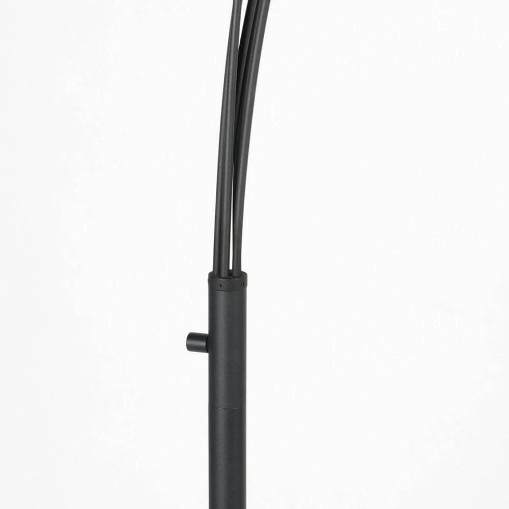 Black floor lamp Tenebris 5-light Steinhauer 8712746178166