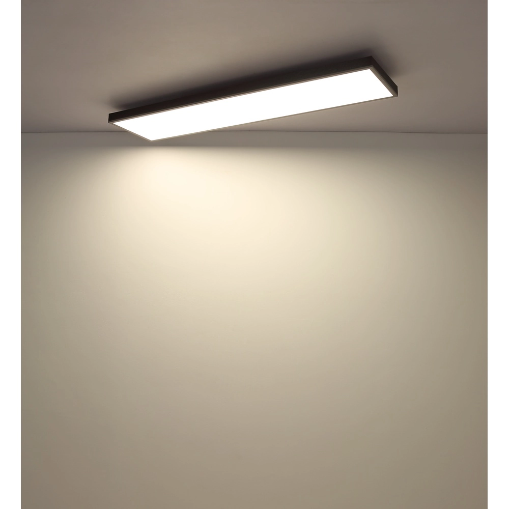 Design ceiling lamp Doro 120cm silver grey Globo 9007371531547