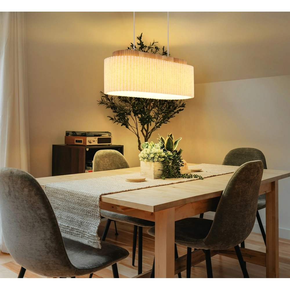 Unique pendant lamp Jannie Brown Globo 9007371583911