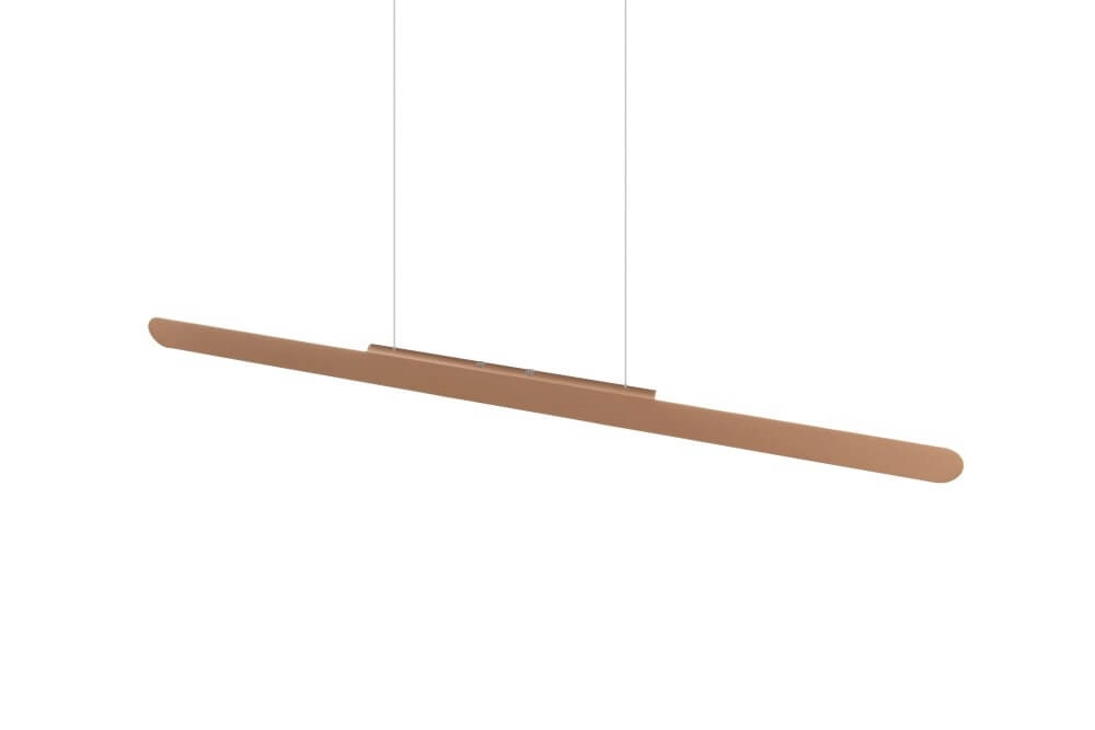 Unique pendant lamp Helios coffee brown Trio 4017807597967