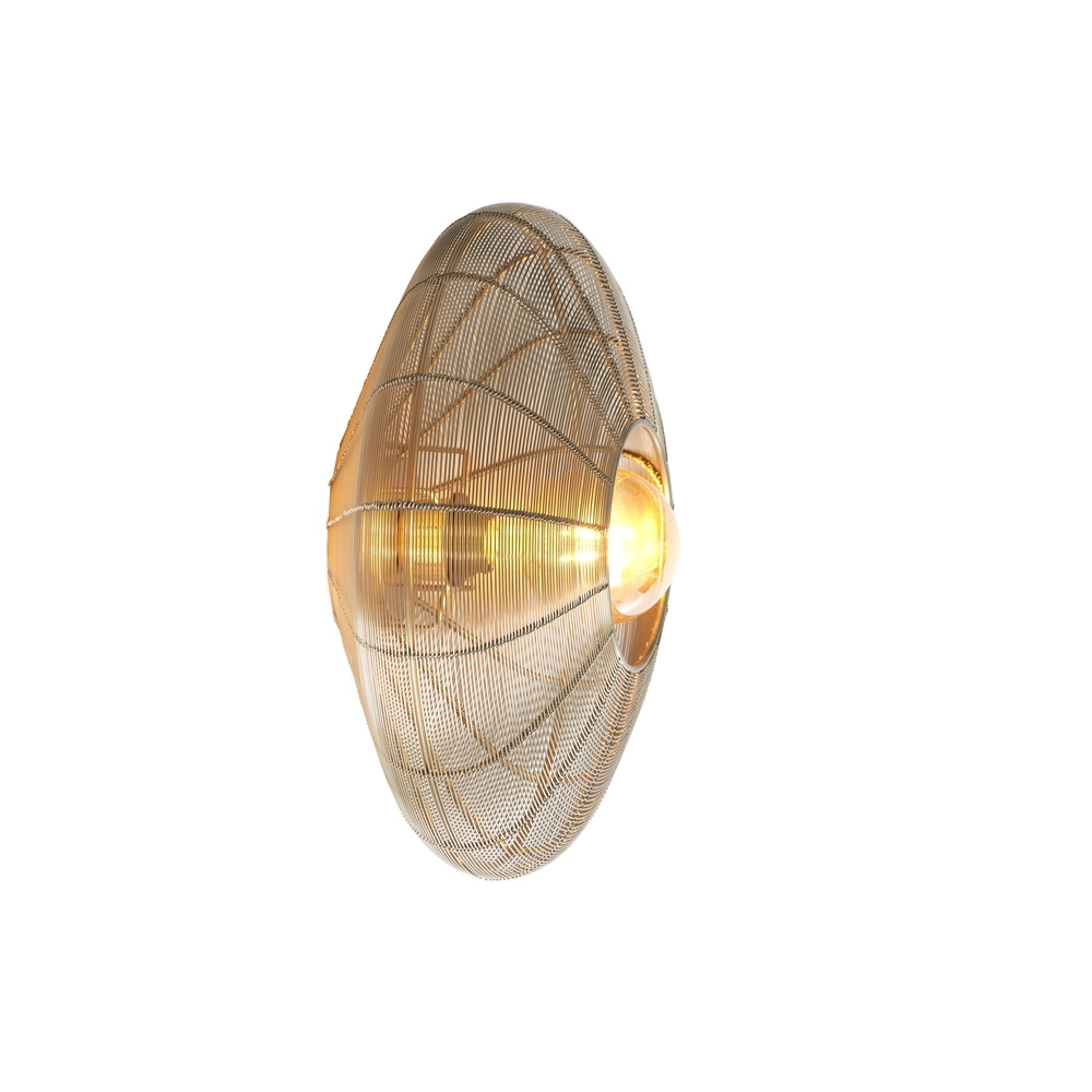 Metal ceiling lamp Bahoto Ø 40cm - light gold Light & Living 8717807706036