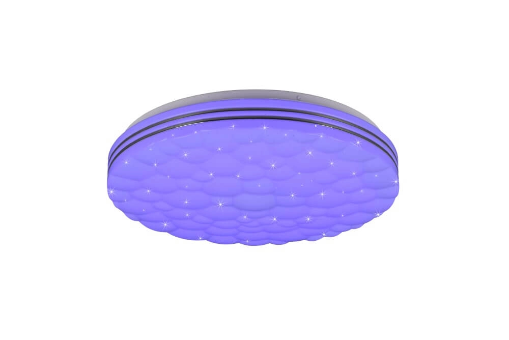 RGB LED ceiling lamp Tiger Ø 40cm Trio 4017807538229