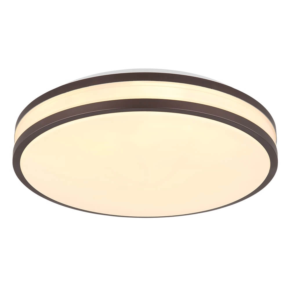 Ceiling light Betha brown Ø 34cm Globo 9007371453825
