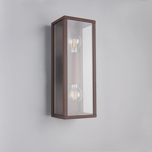 Modern wall lamp Garonne M rust brown Trio 4017807687392