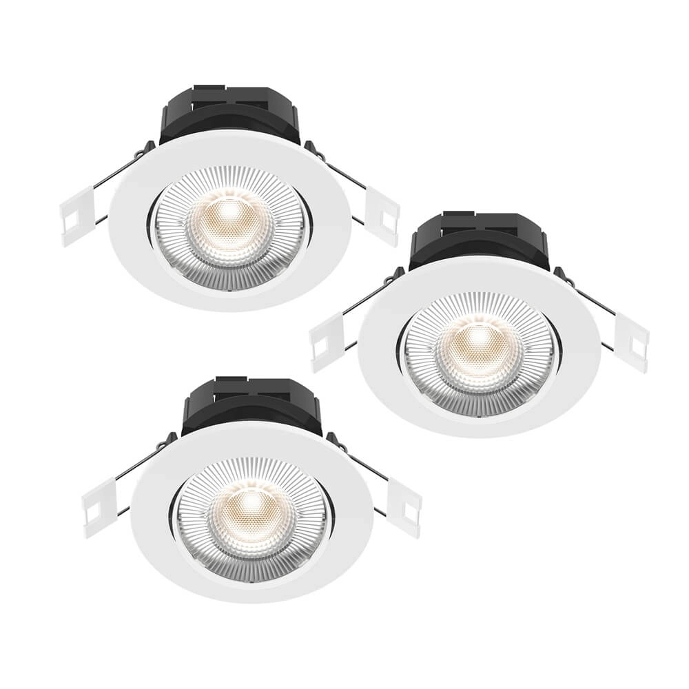 Recessed spotlights Smart home Down 3-pack