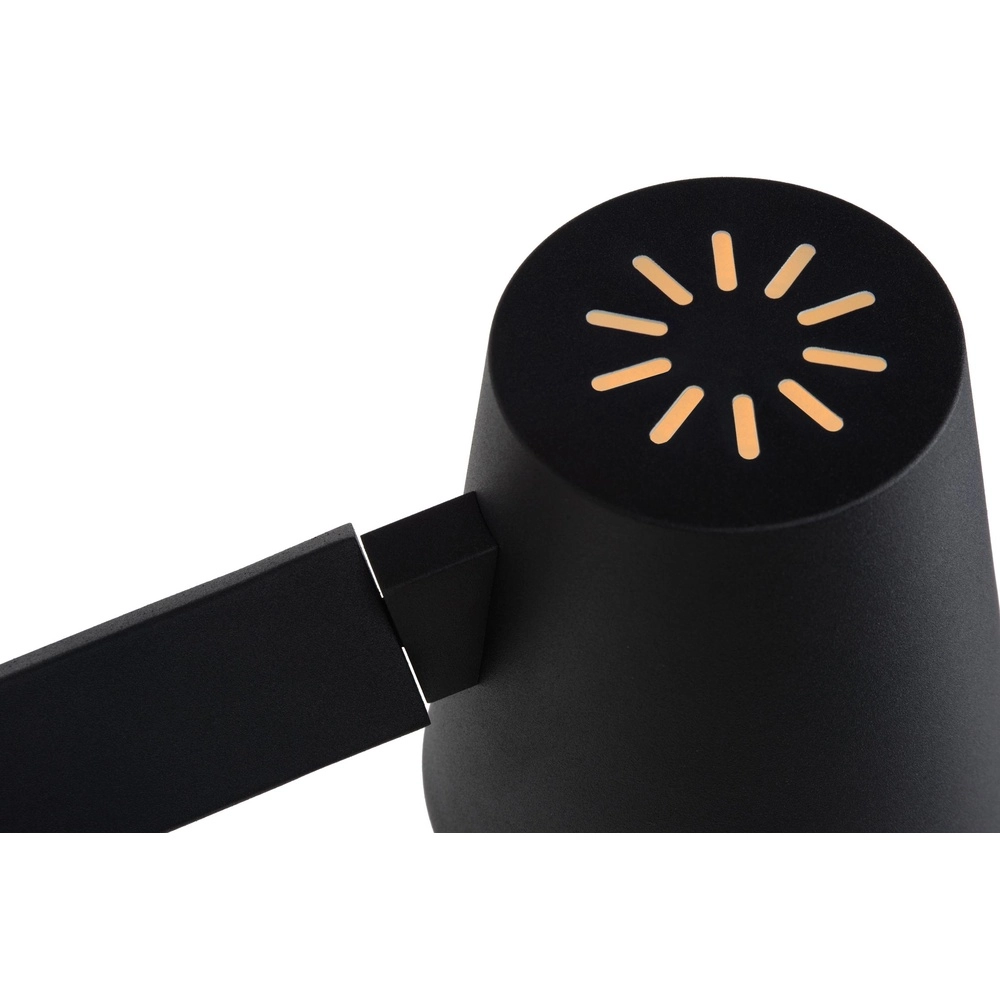 Black wall lamp Mizuko Design Lucide 5411212201713