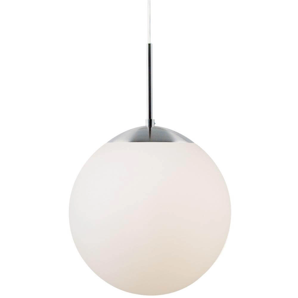 Glass pendant lamp Cafe white Ø 30cm Nordlux 5701581104013