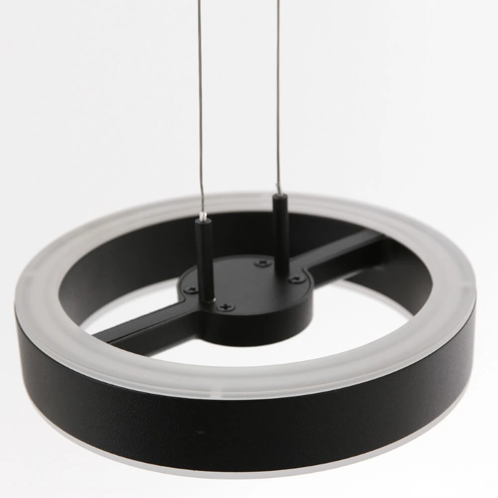 Kitchen pendant light Piola black Steinhauer 8712746167337