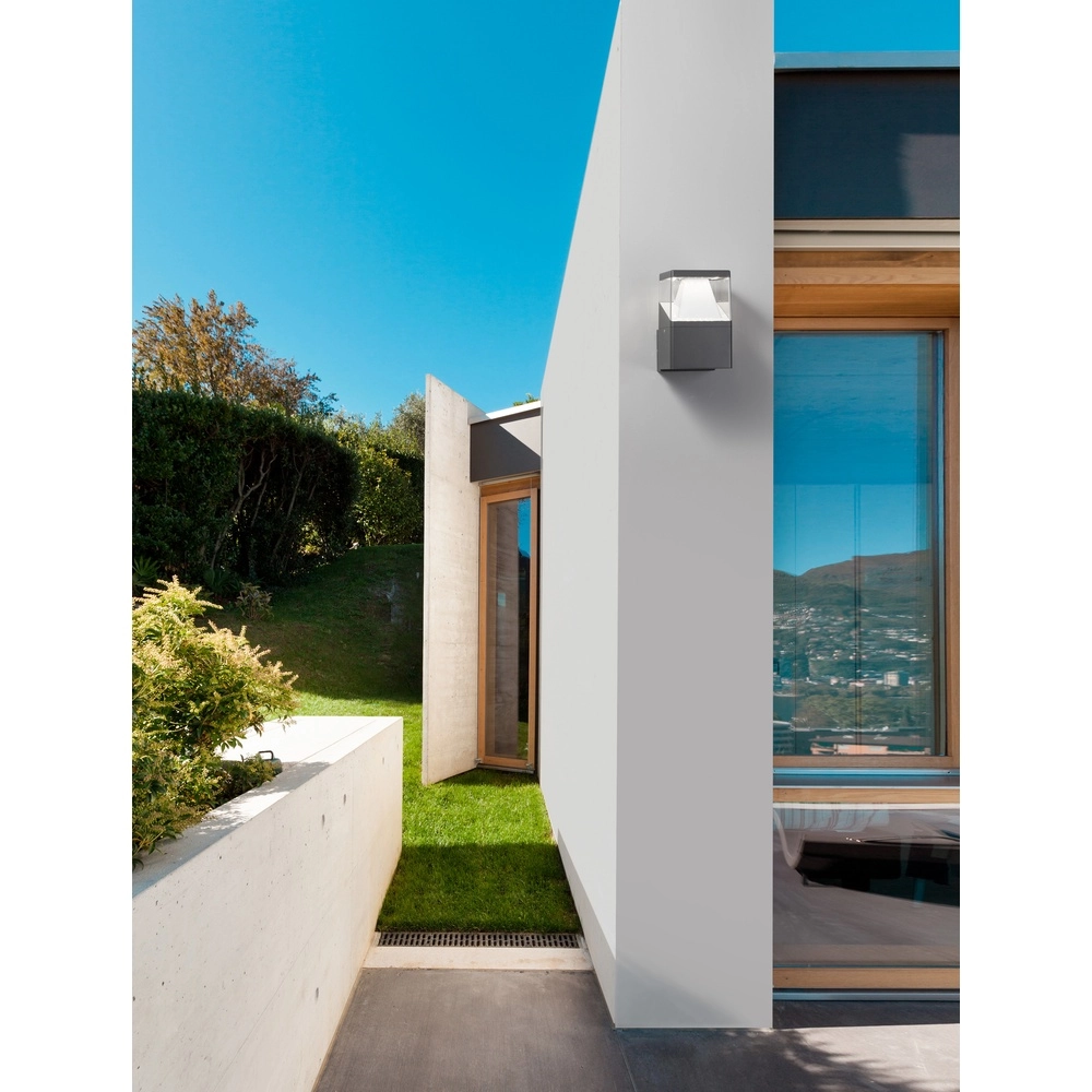Wall lamp Lock grey Lyora 5212017413024