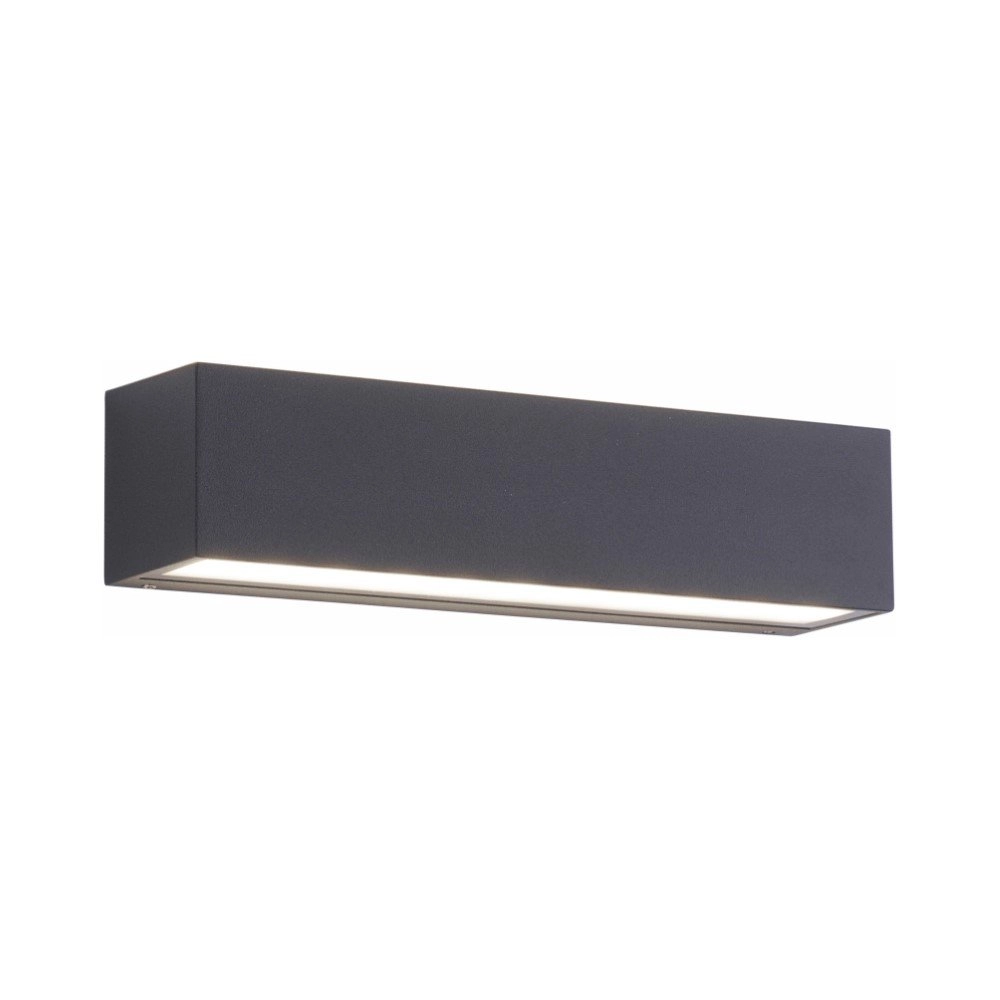 Elongated wall spot Robert 25cm anthracite