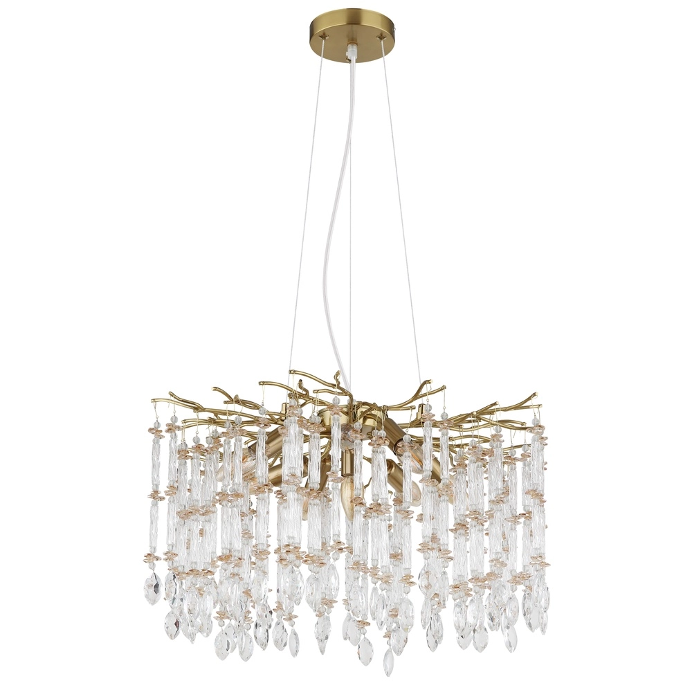 Pendant lamp Gloria Ø 60cm gold Globo 9007371569984