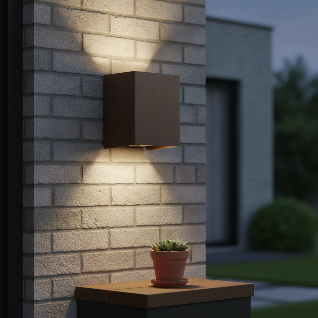 Surface-mounted spot Elio Rust brown 11.4cm