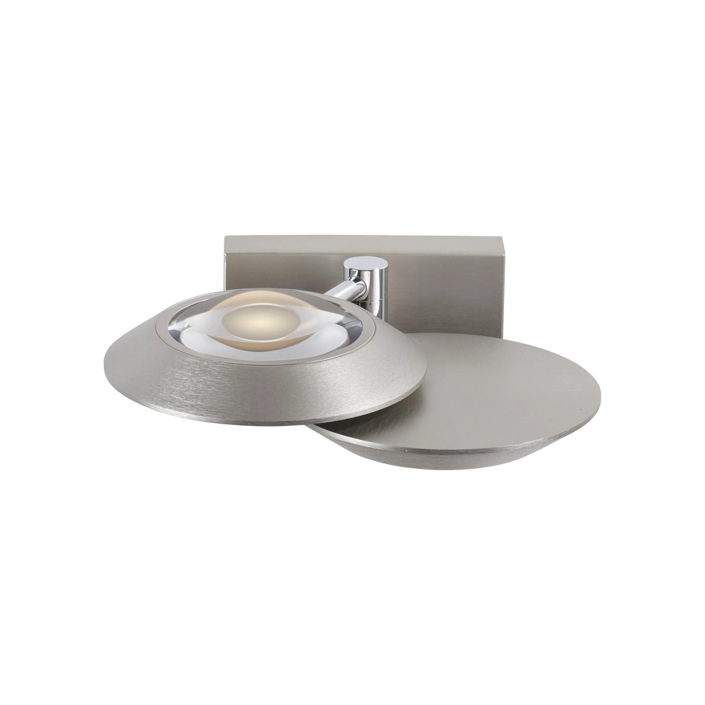 2L led wall light Pure Oculis Diamond grey Paul Neuhaus 4012248397022