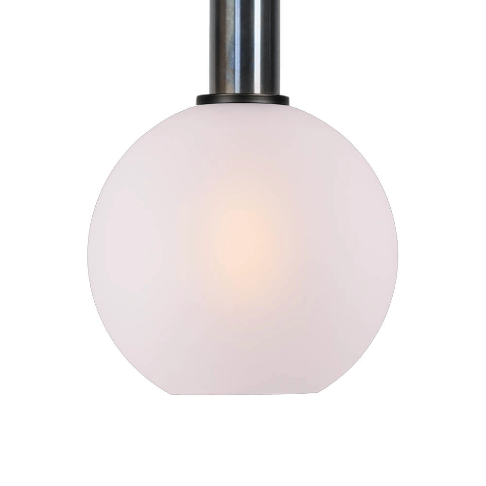 Hanging lamp Ø 20cm Bella 2 Dappled oil with matt white glass Masterlight 8718121334240