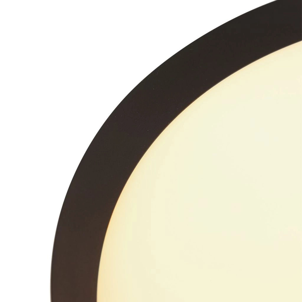 Modern ceiling light Flady black Ø30cm Steinhauer 8712746181012