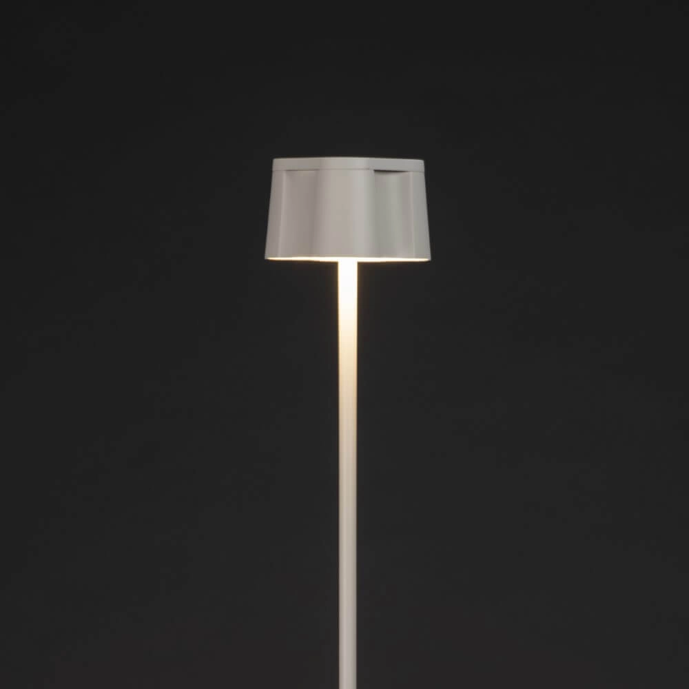 White floor lamp Nice for outdoors KonstSmide 7318307831252