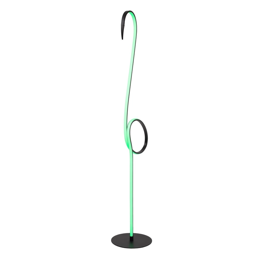 Floor lamp Flamingo Black Lucide 5411212051547