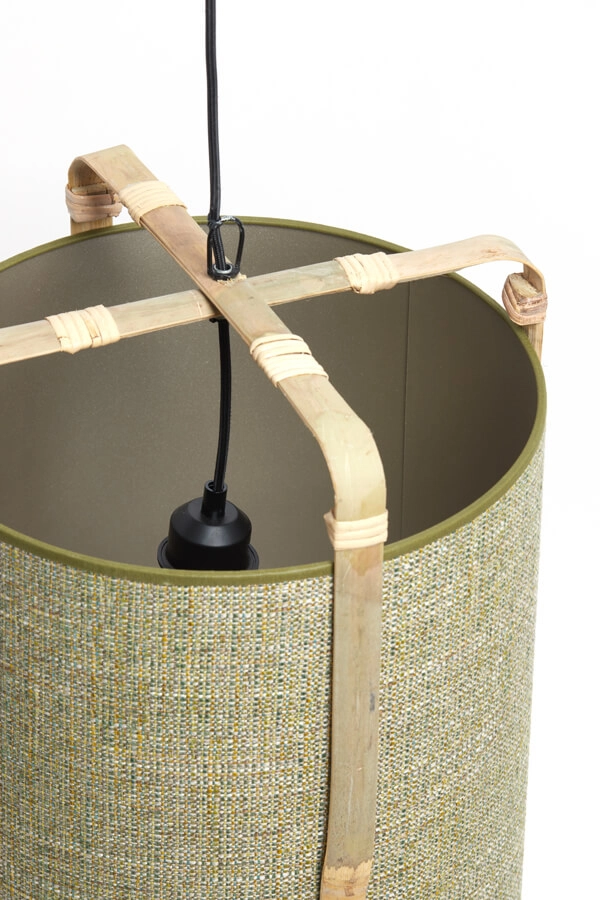 Green pendant lamp Sendai Ø 32cm Light & Living 8717807701000