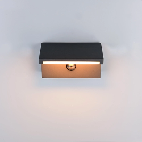 Modern wall lamp Ravi anthracite with sensor Trio 4017807686890