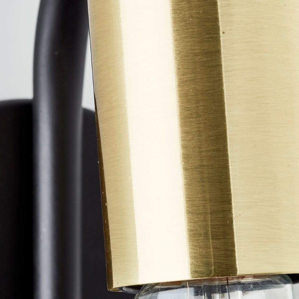 Wall lamp Kerry black Brilliant 4004353413100