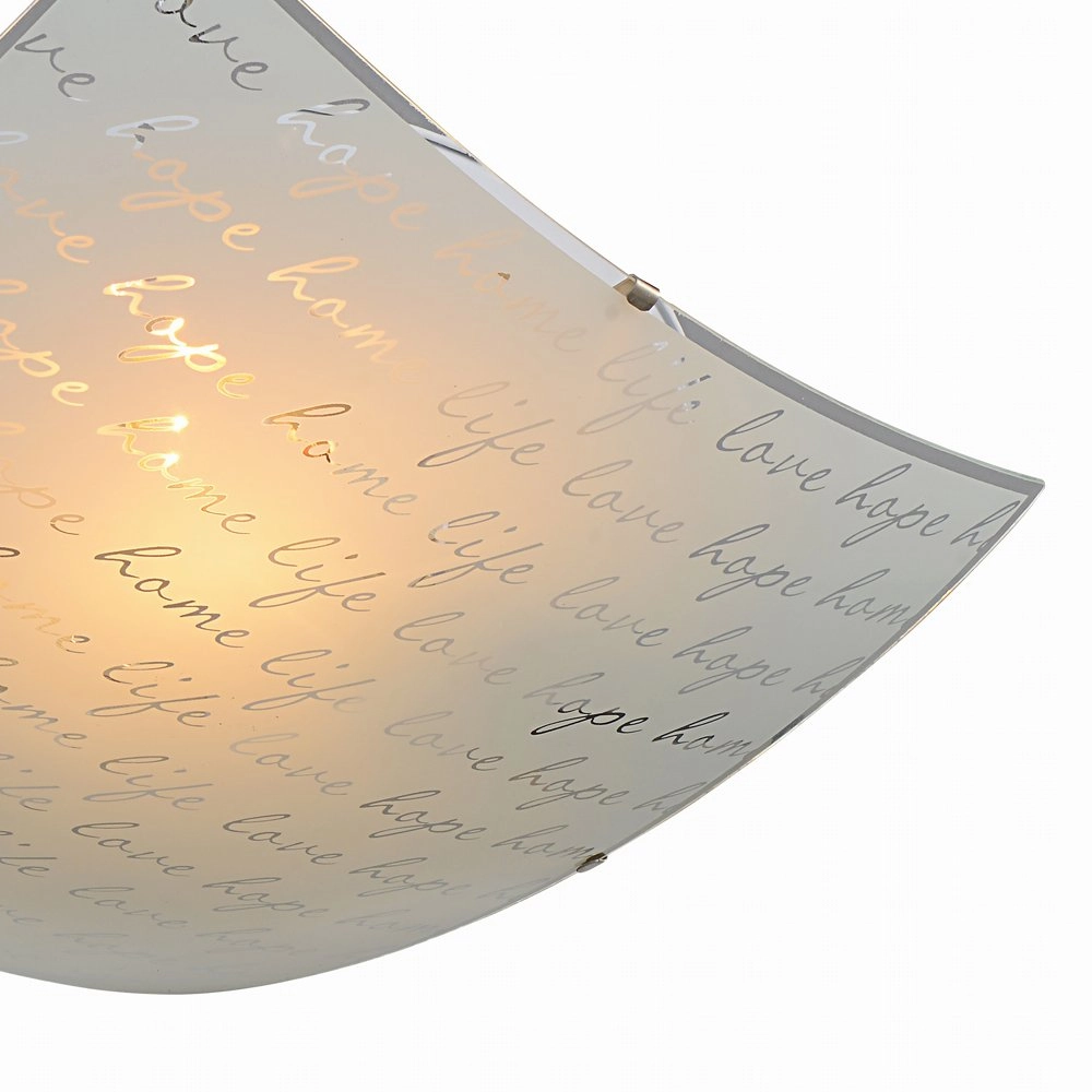 Unique ceiling light Signa 40 Text Trio 4017807364958