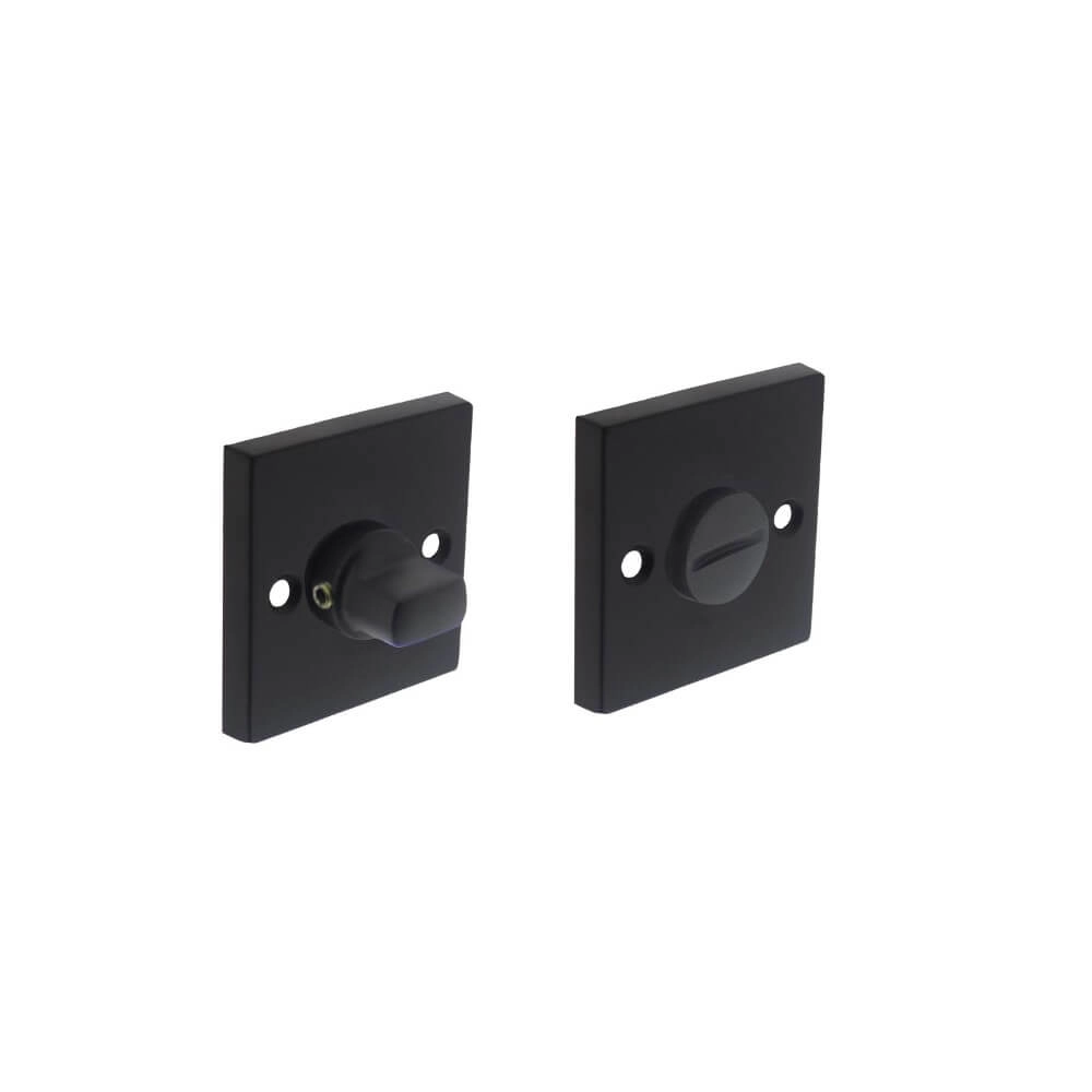 Toilet closure Tira Screw hole square black