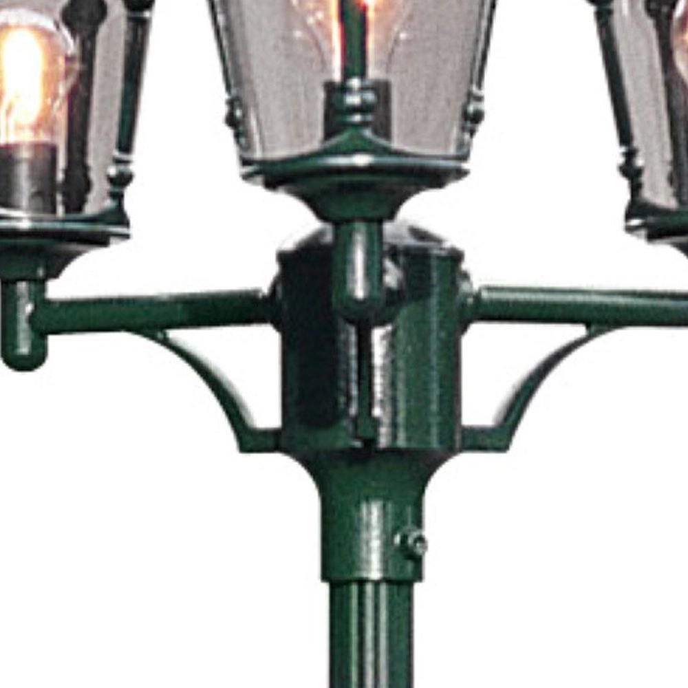 Lantern lamp Virgo 3-light green KonstSmide 7318305736009
