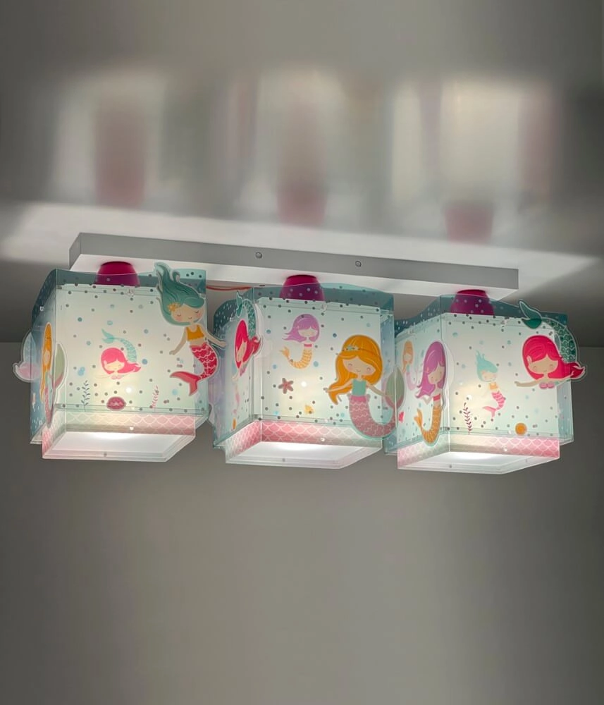 3-light ceiling lamp Mermaids Dalber 8420406634432