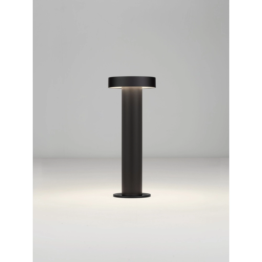 Desing garden lamp Gong black 30cm - 2700K Lyora 5212017496164